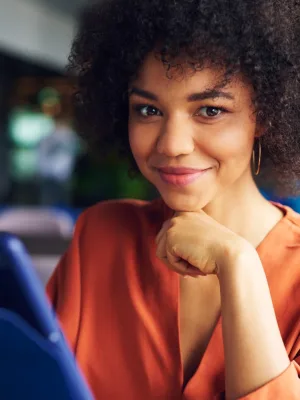Woman learning What is a Credit Report.