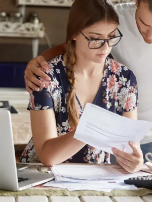 couple opens joint account