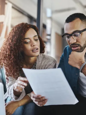 A couple looking fot Alternatives to personal loans.
