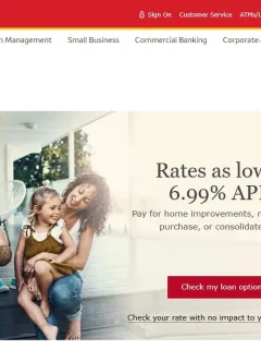 Wells Fargo Personal Loans page.