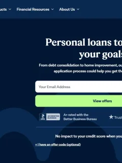 Best Egg Personal Loans page.