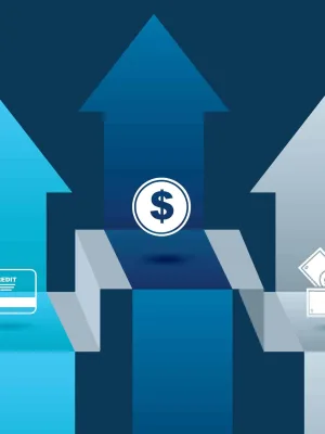 Increase in deposits in money market funds