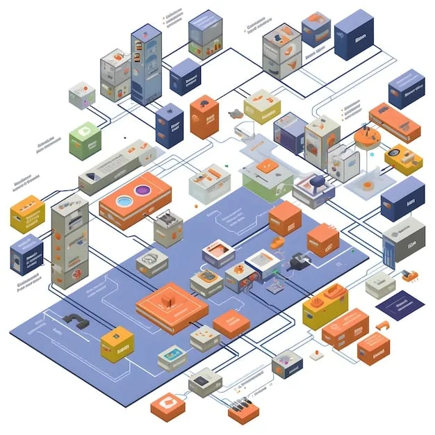 A detailed schematic of Shein's agile supply chain, showing data input, design, manufacturing, and global distribution nodes, emphasizing efficiency.