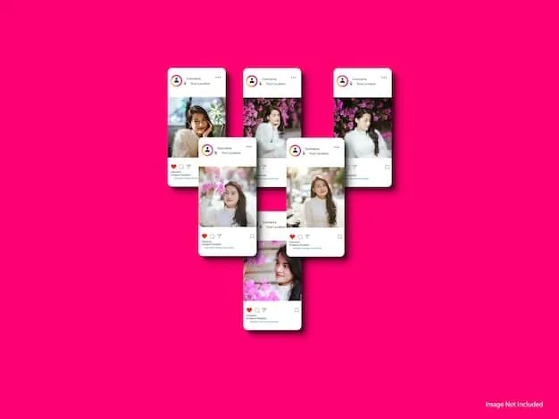 A collage of popular social media screens showing various