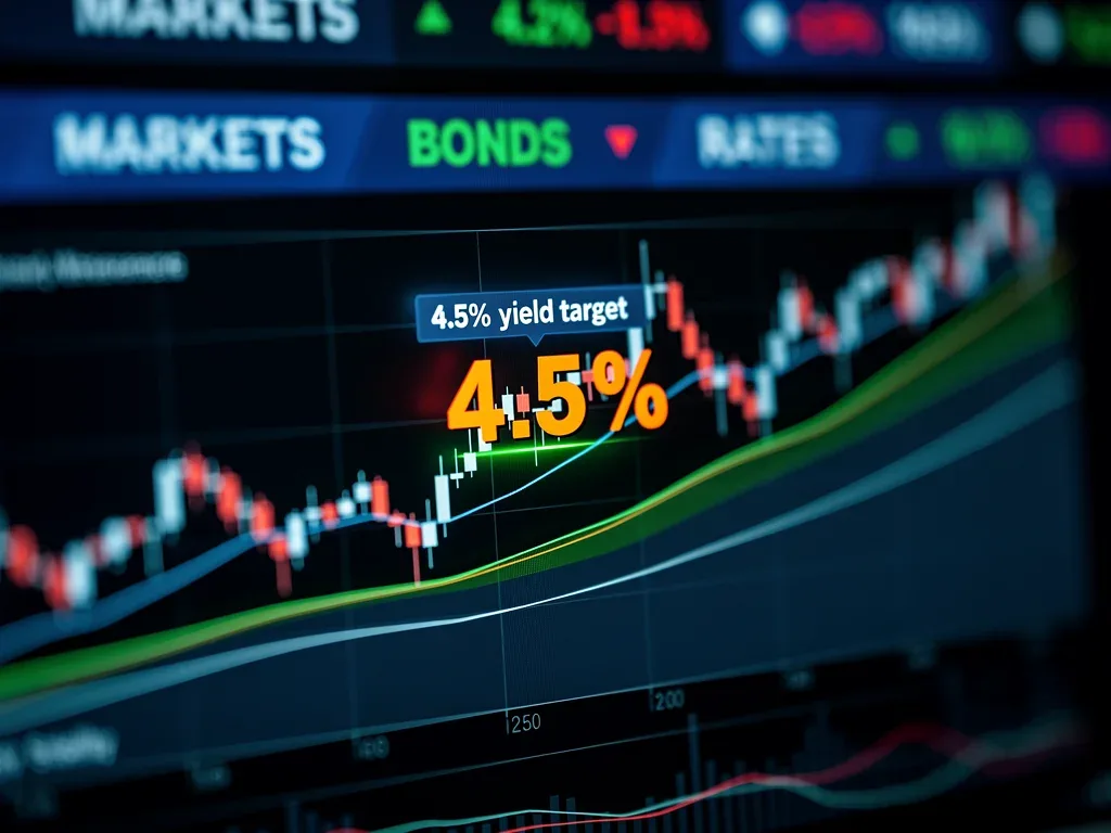 Interest rate chart showing 4.5% yield target