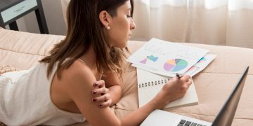 Woman learning What is a FICO Score.