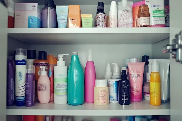 A shelf filled with various skincare products specifically labeled for oily skin, including gel cleansers, salicylic acid serums, and matte moisturizers, showcasing a wide range of options for consumers.