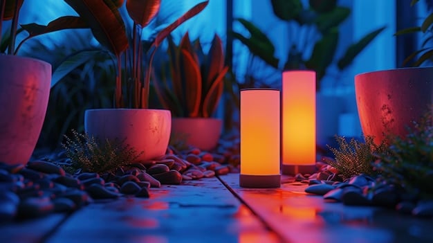 A sleek, modern smartphone displaying an AI-powered app with colorful scent profiles and personalized fragrance recommendations.