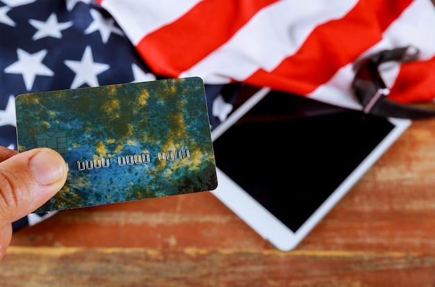 A close-up of a military ID card next to a credit card, symbolizing SCRA benefits for servicemembers.